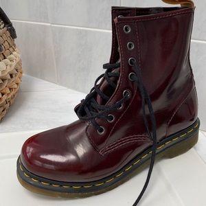 Cherry Red Doc Martins